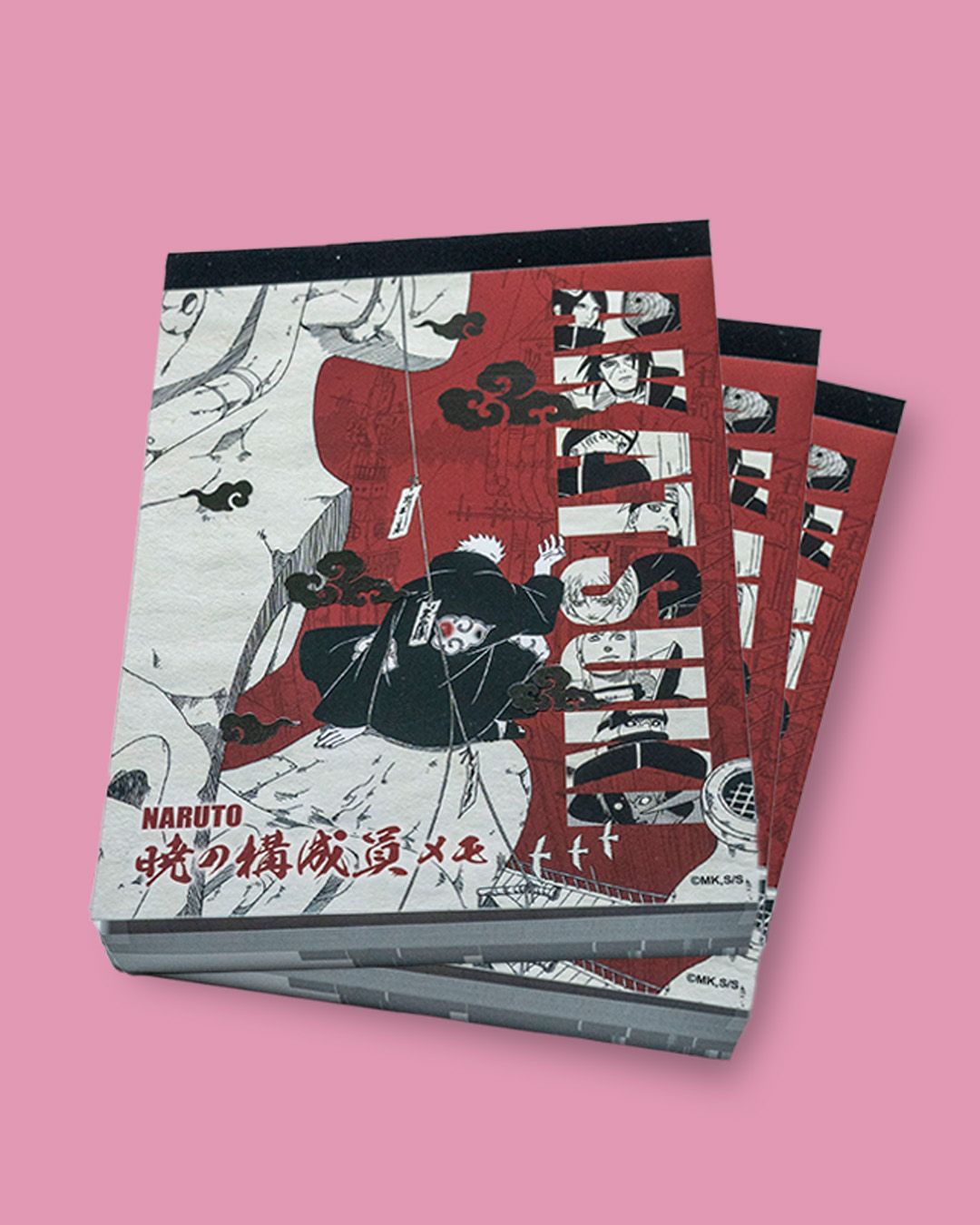 NARUTO Akatsuki Members Memo Pad