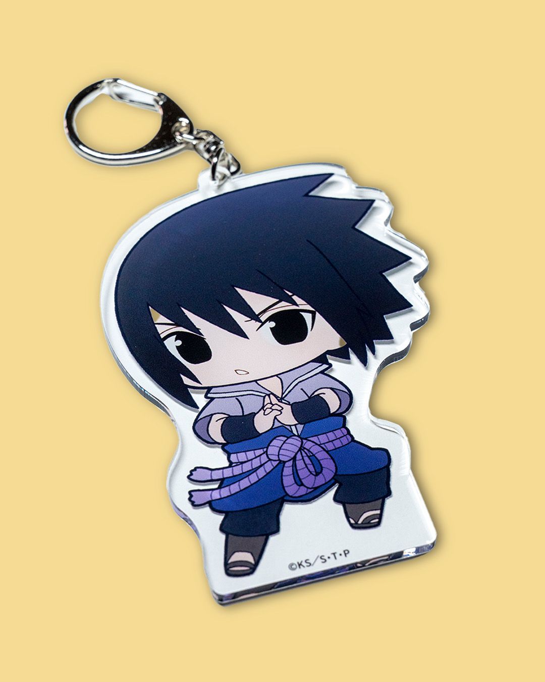 Naruto Shippuden Uchiha Sasuke Large Keychain