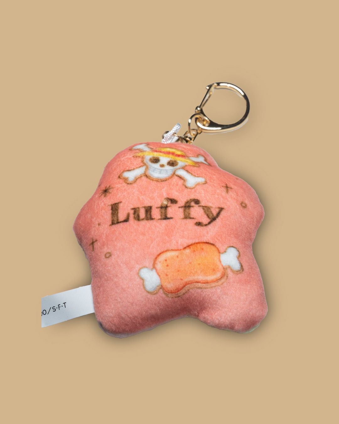 One Piece Luffy Sweets×Sweets Mocchiri Keychain