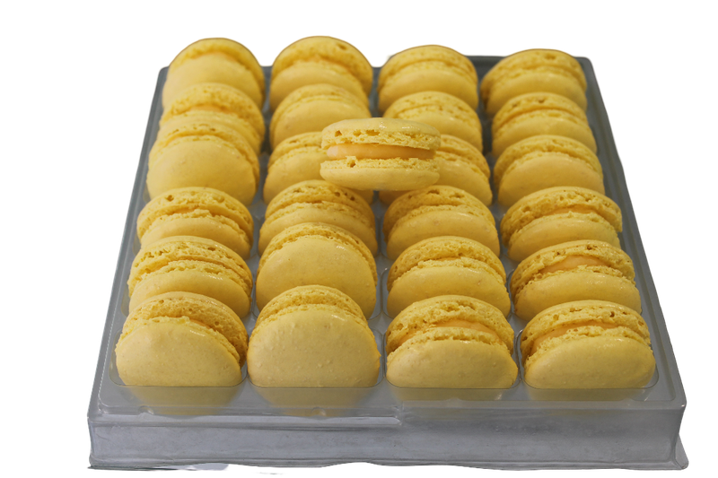 24 macarons Citron