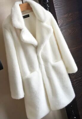 Mink Plush Fur Coat