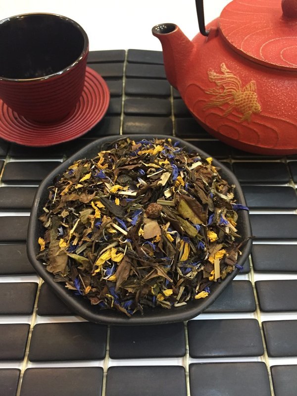 WHITE TEA &quot; CHINA CHAMPAGNE CASSIS &quot;