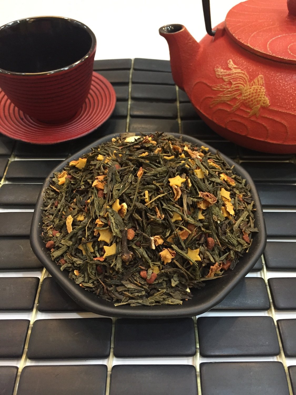 GREEN TEA &quot; FLAVOURED CHOCO CINNAMON &quot;