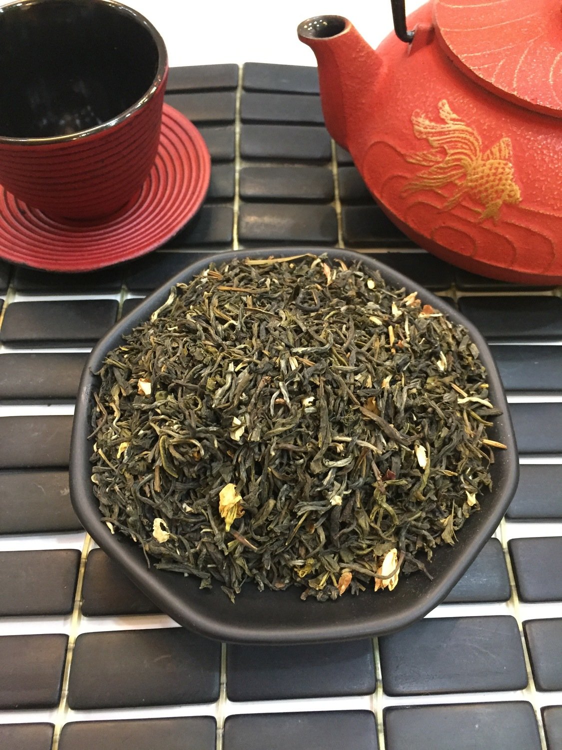 Green Tea China " Jasmine with Blossoms