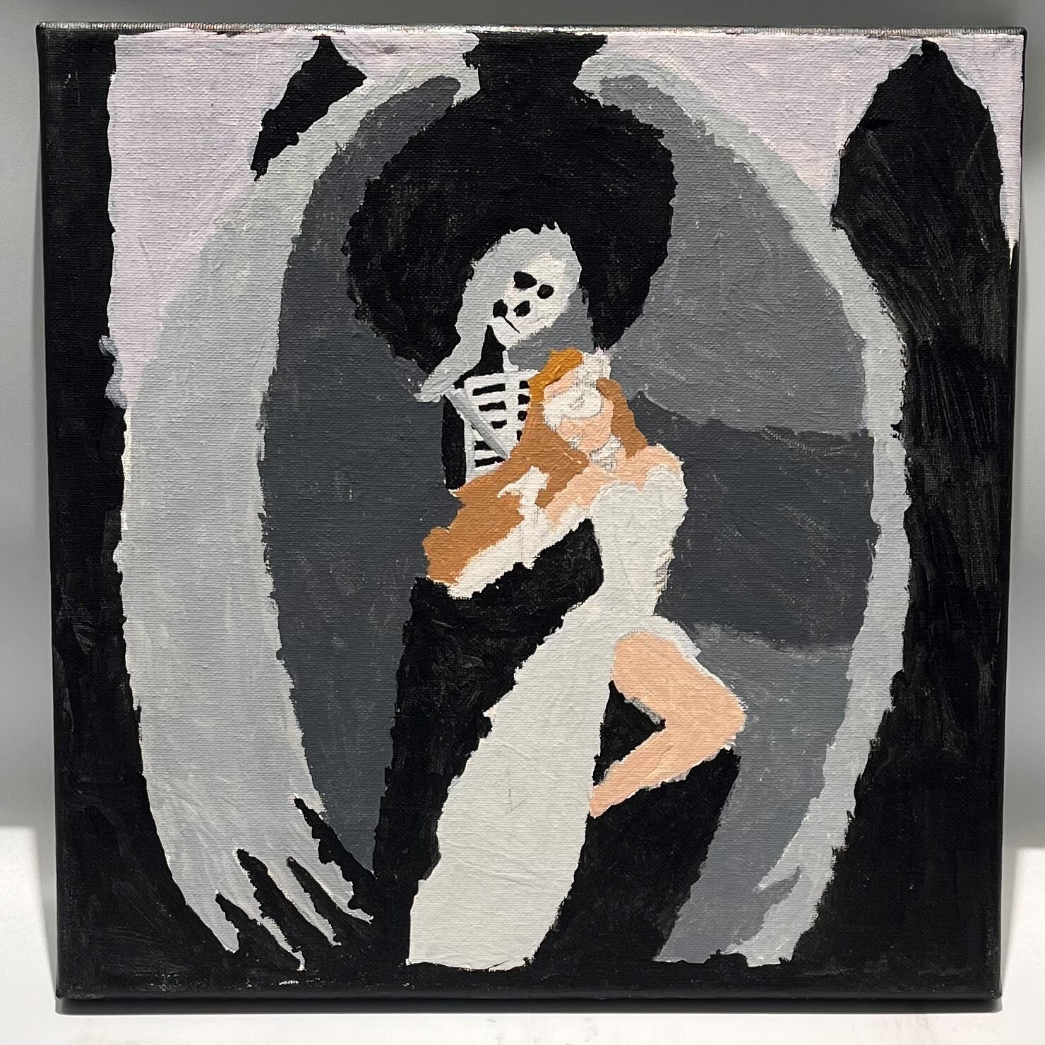 Sarah Alward, Painting, &#39;Love You to Death&#39;