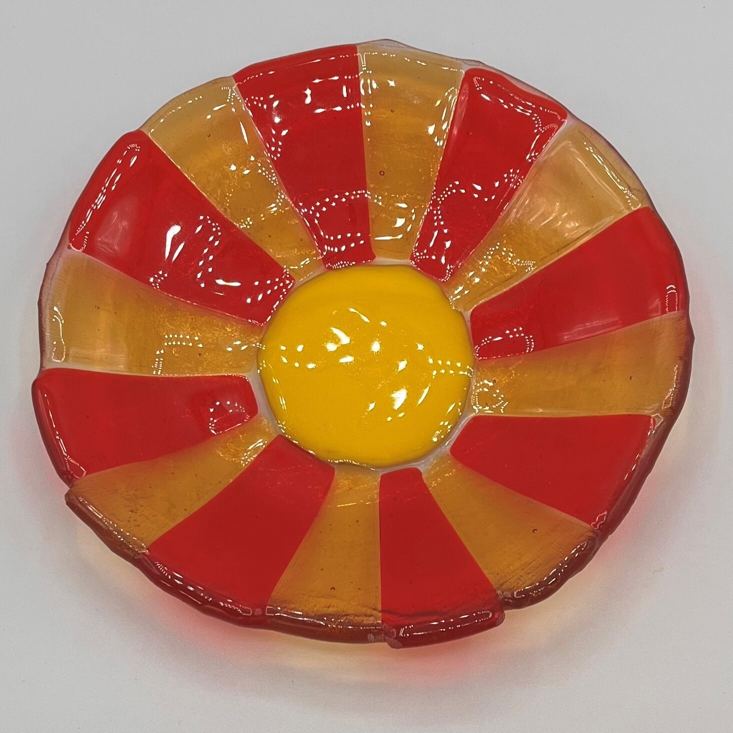 Morgan Gattermeyer, Fused Glass, Warm tones