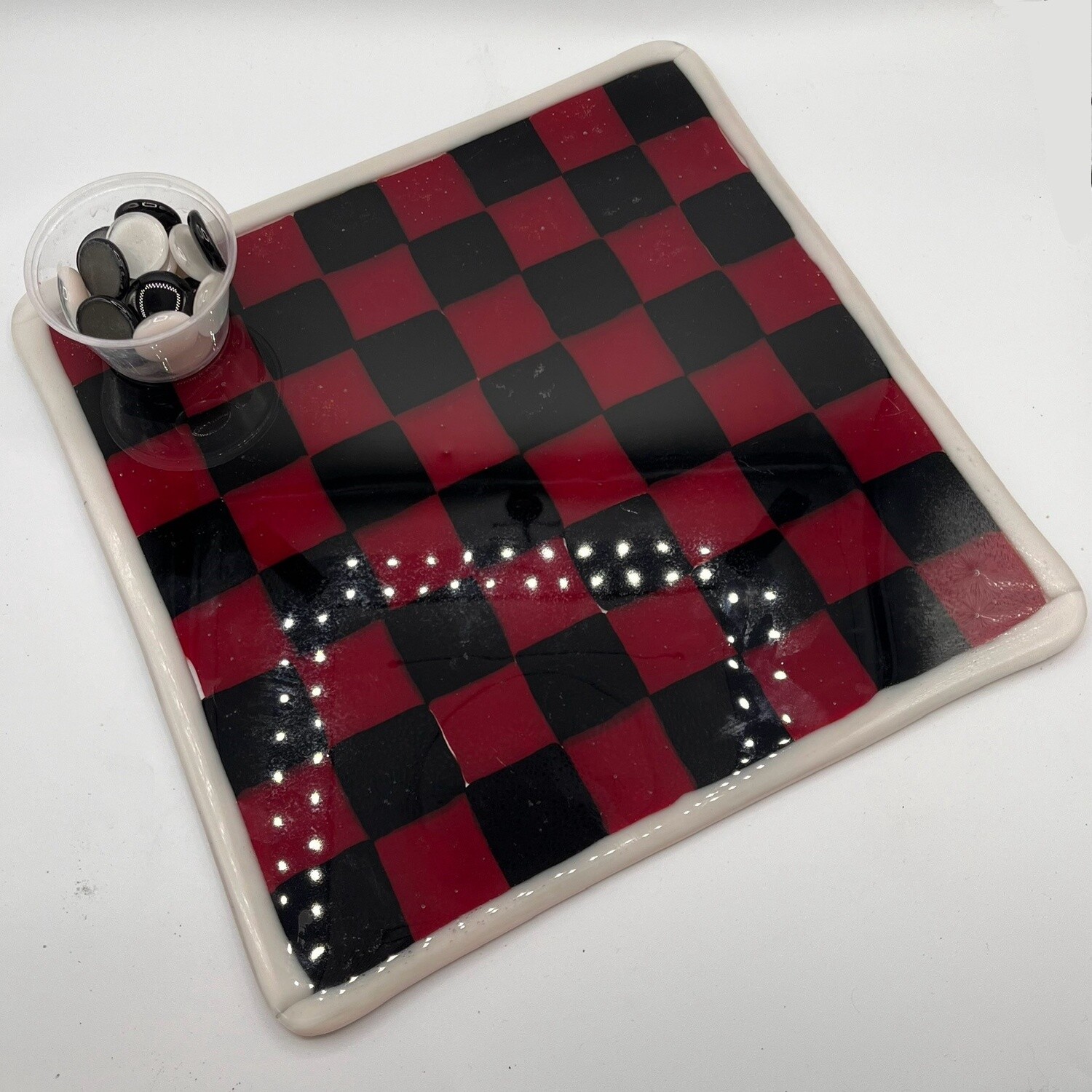 Dionysia Sanchez, Fused Glass, Game board