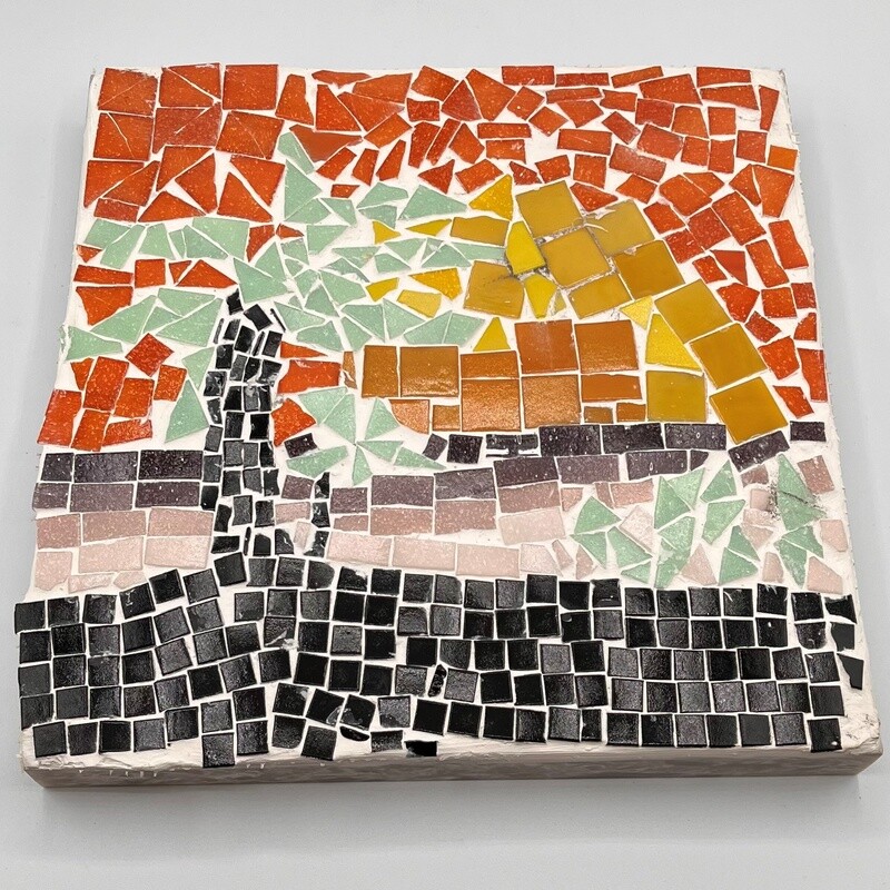 Ashley Parris, Mosaic, Sunset beach