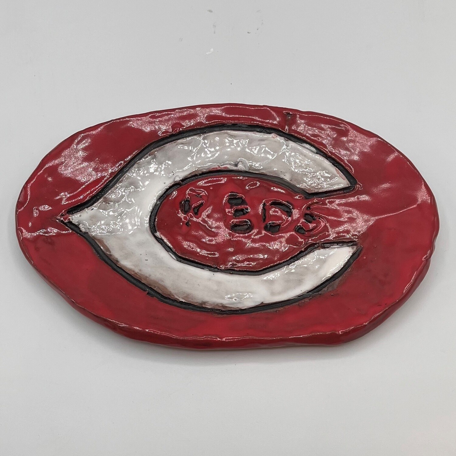 Bobbie Jo Robinson, Ceramic Dish, Sports Logo
