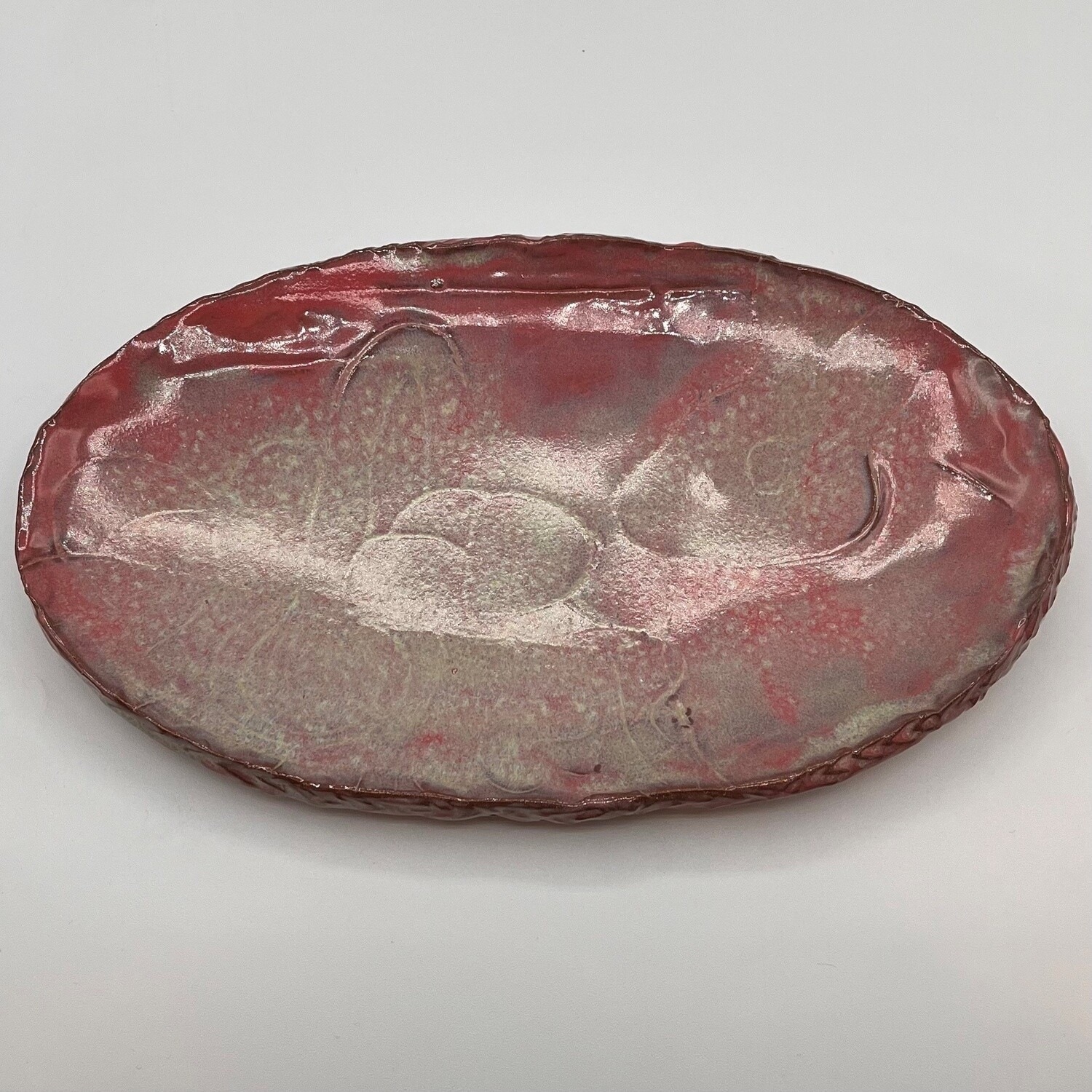Katie Albers, Ceramic Dish, The Bunnys&#39; Flowers