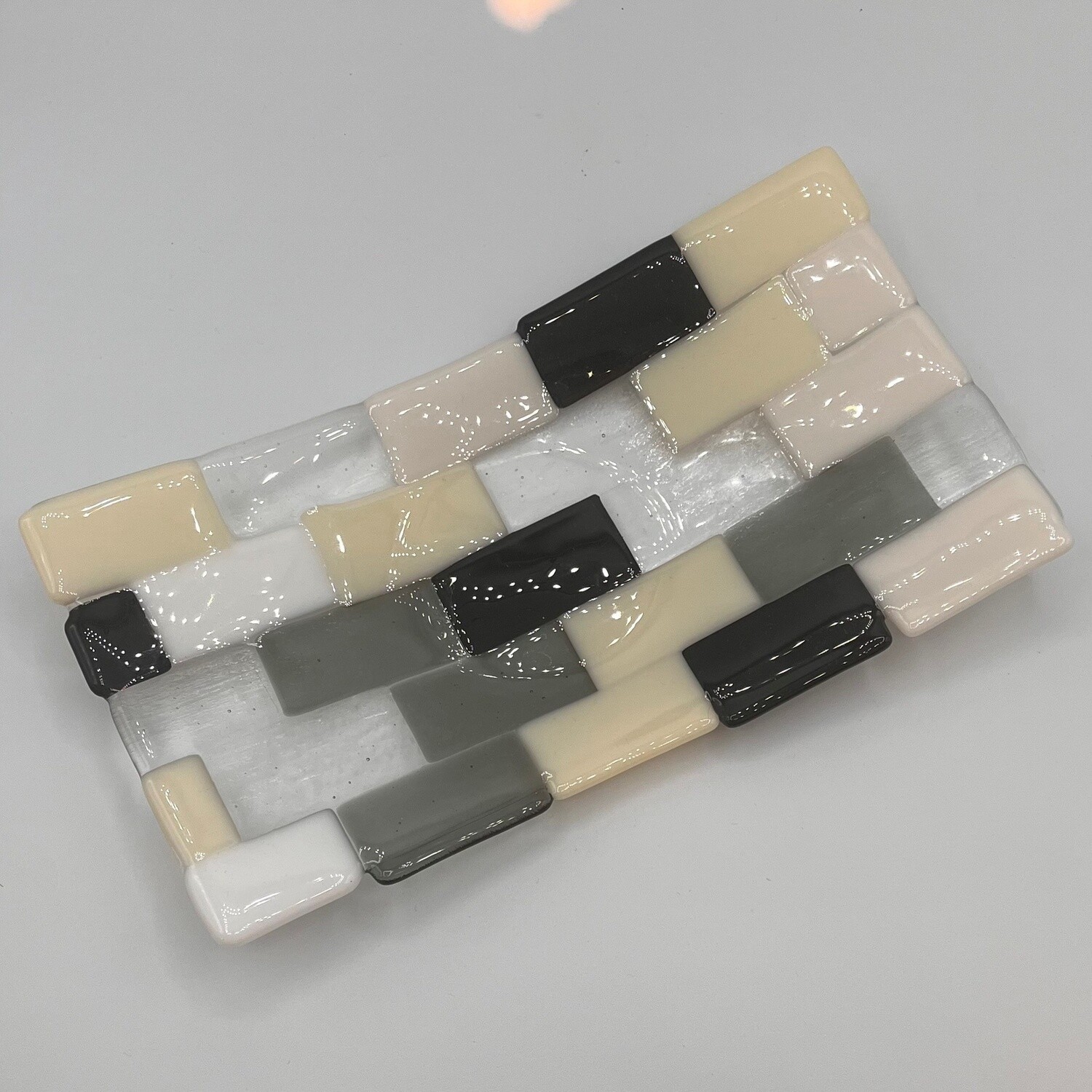 Amy Thompson, Fused Glass, Black and white
