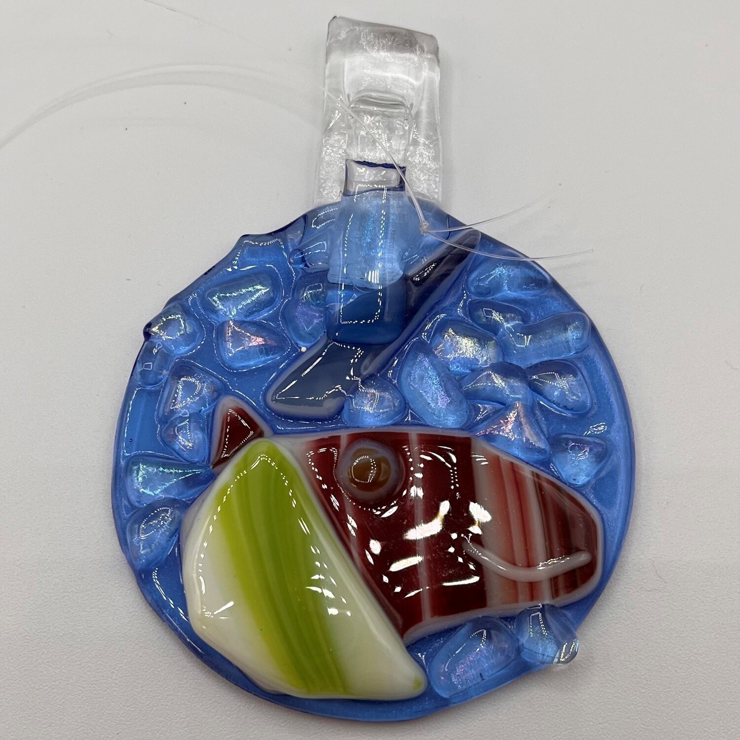 Christina Hanes, Fused Glass Suncatcher, Horse