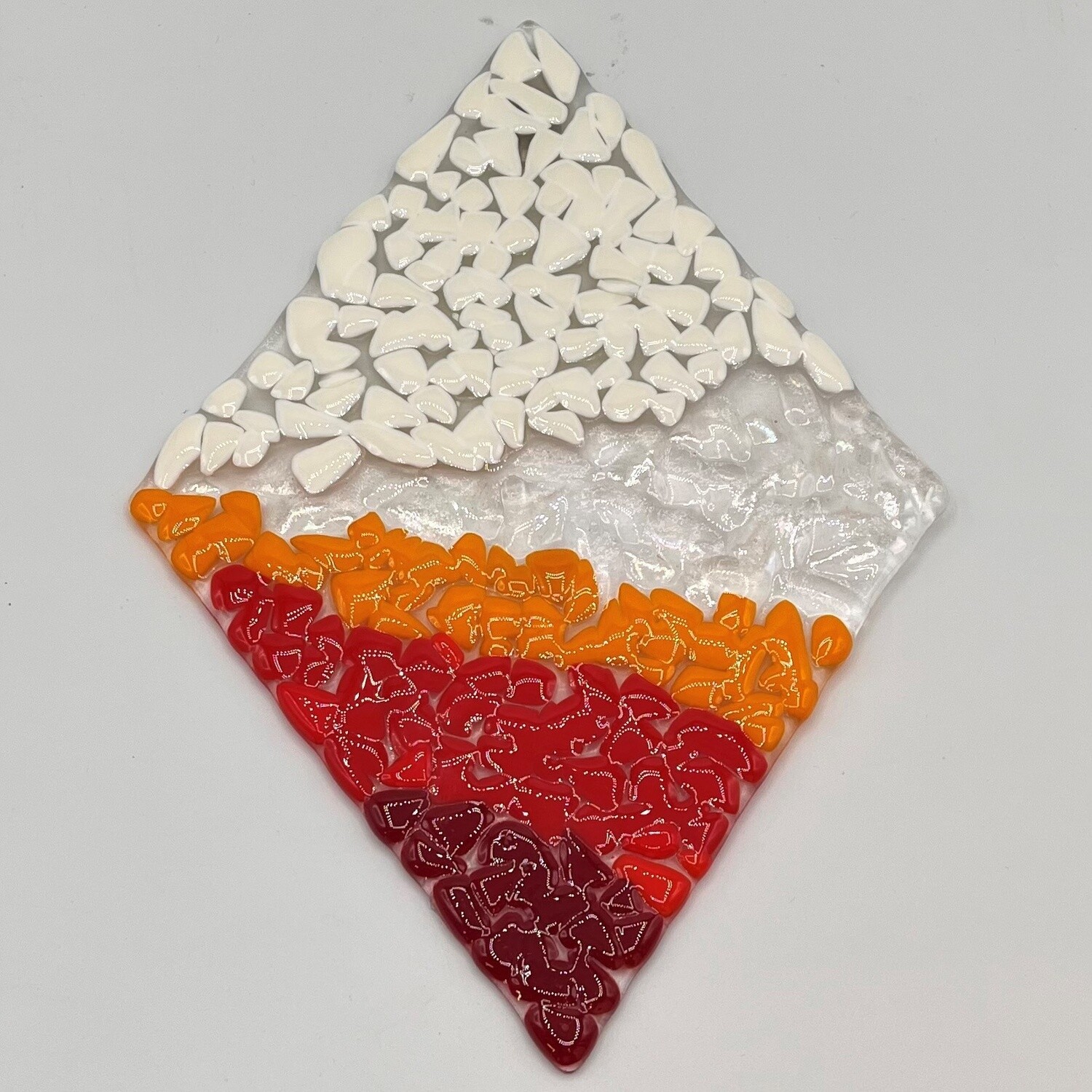 Erin Betz, Glass Wall Hanging, Diamond Shaped