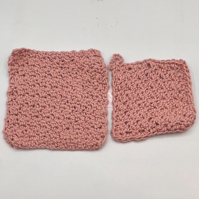 Kathryn Feldmann, Pink crochet kitchen set