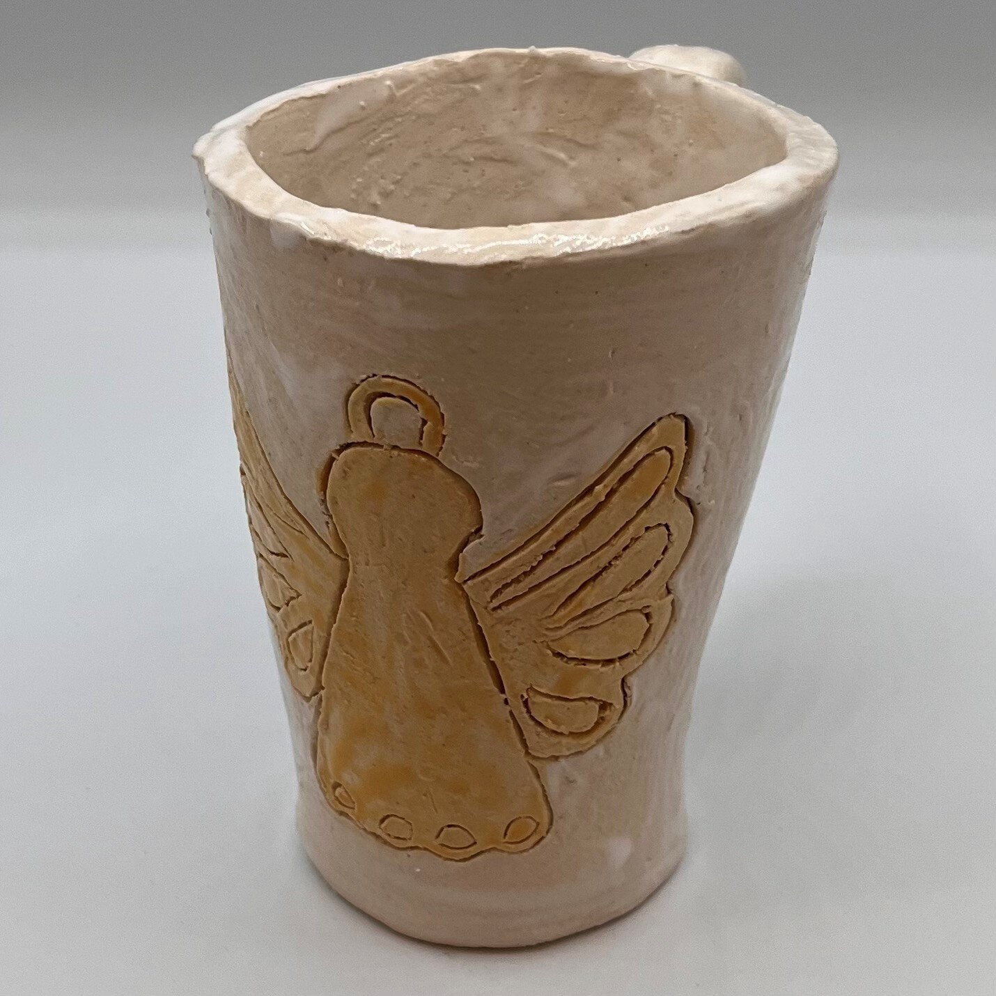 Studio, Yellow Angel ceramic mug
