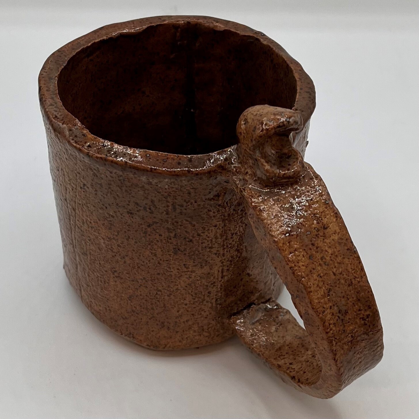 David Patrick, Brown Speckled ceramic mug