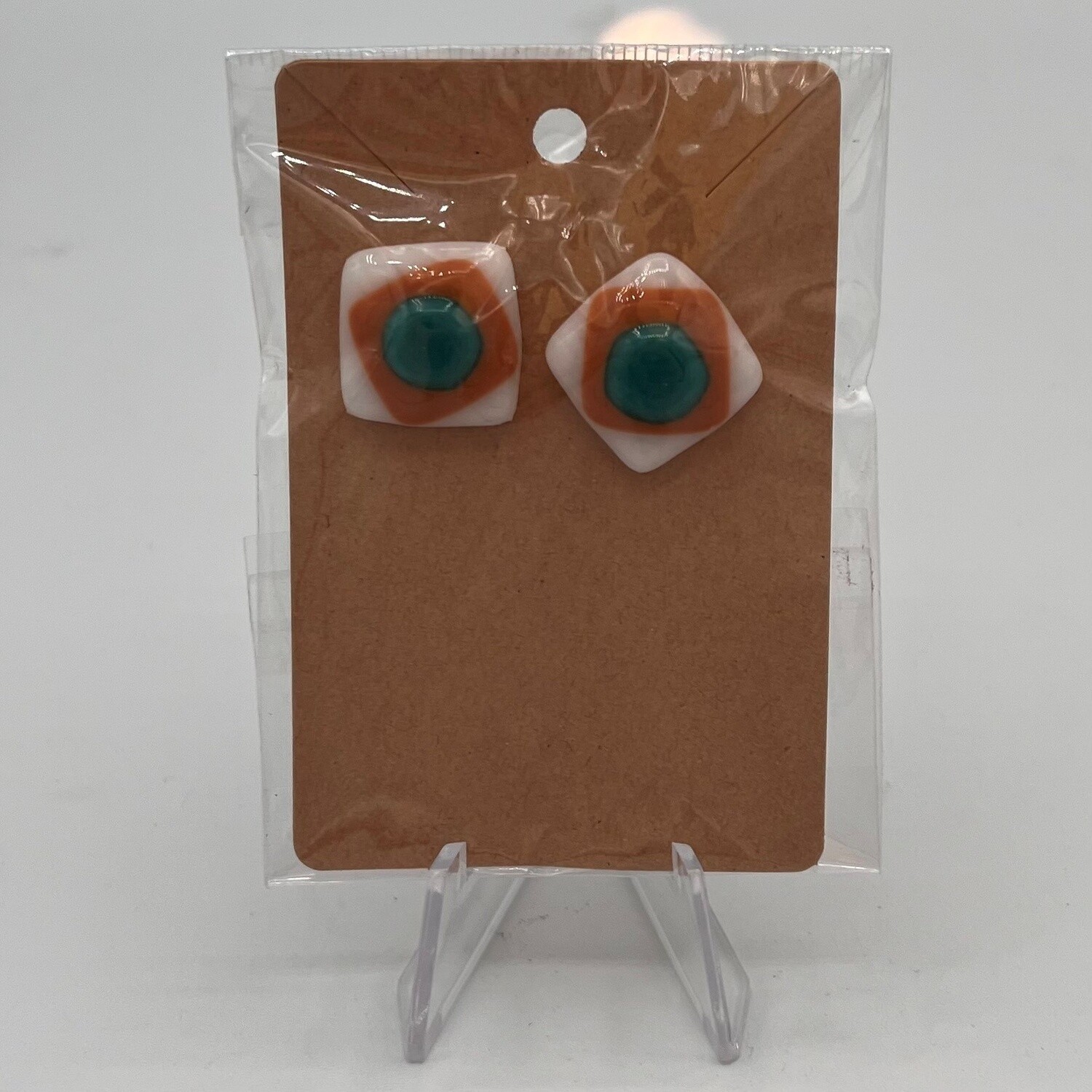 Tiffany Jameson, Multi-color square earrings