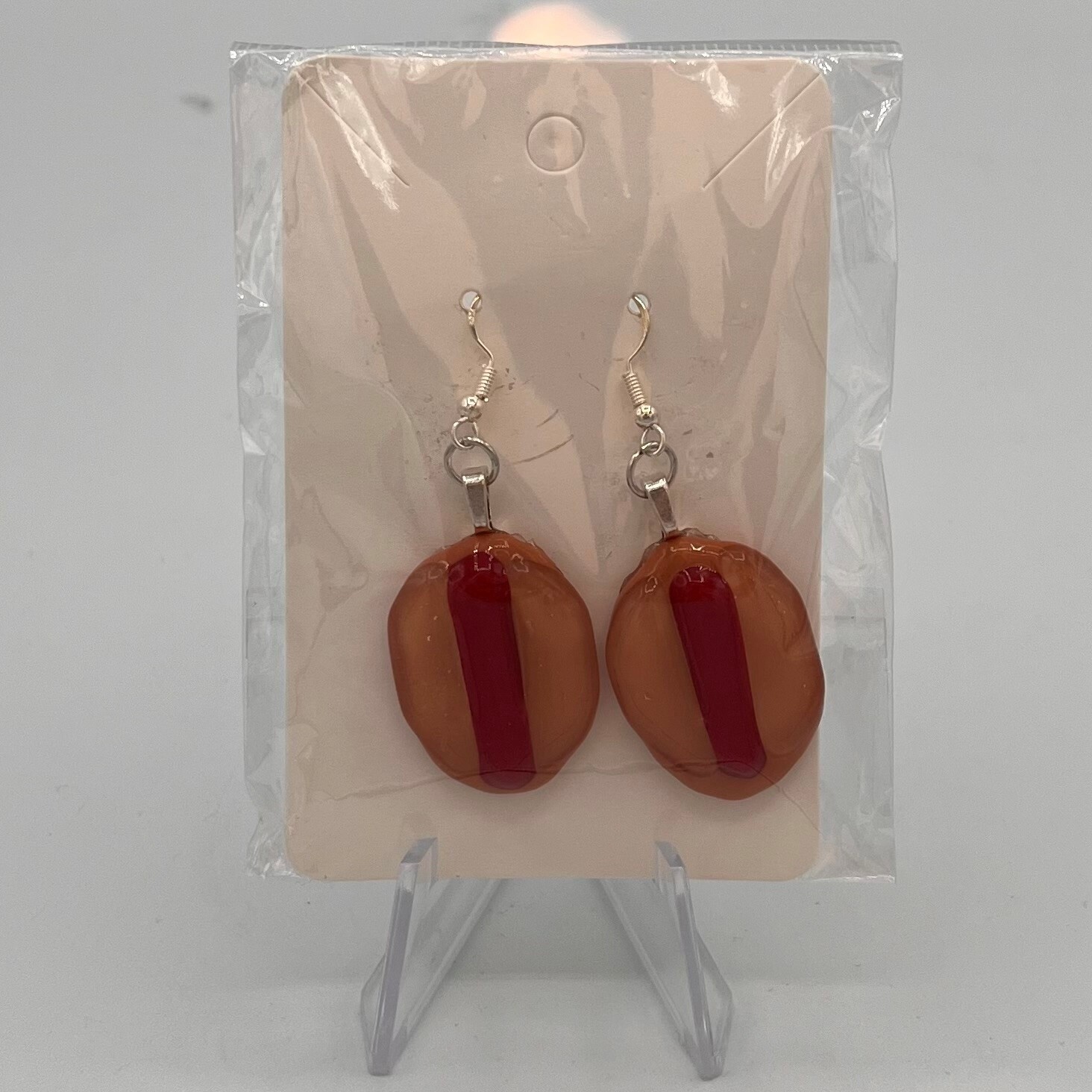 Duane Sparks, Glass hot dog earrings
