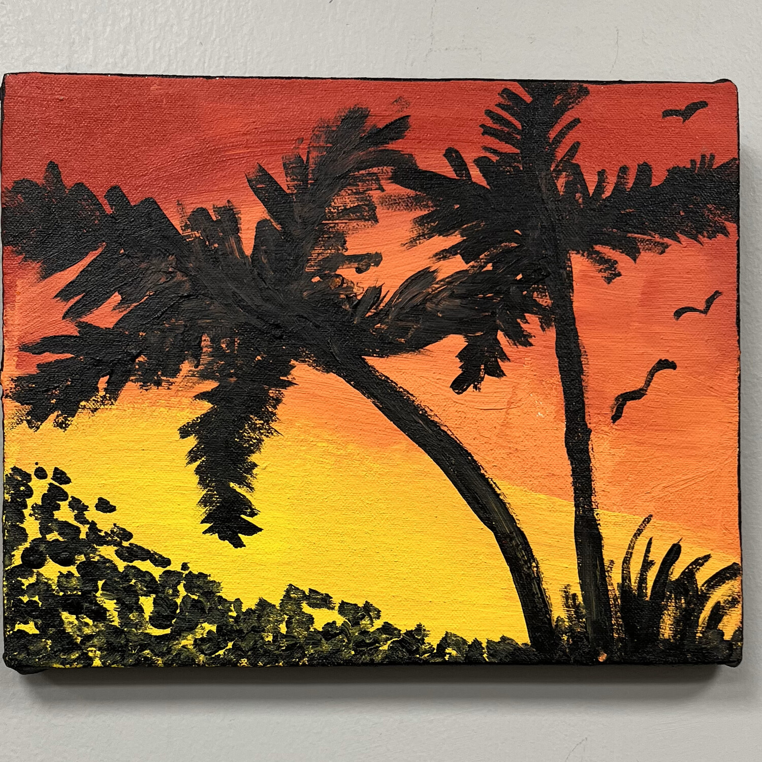 Duane Sparks, Acrylic on canvas, &#39;Florida sunset&#39;