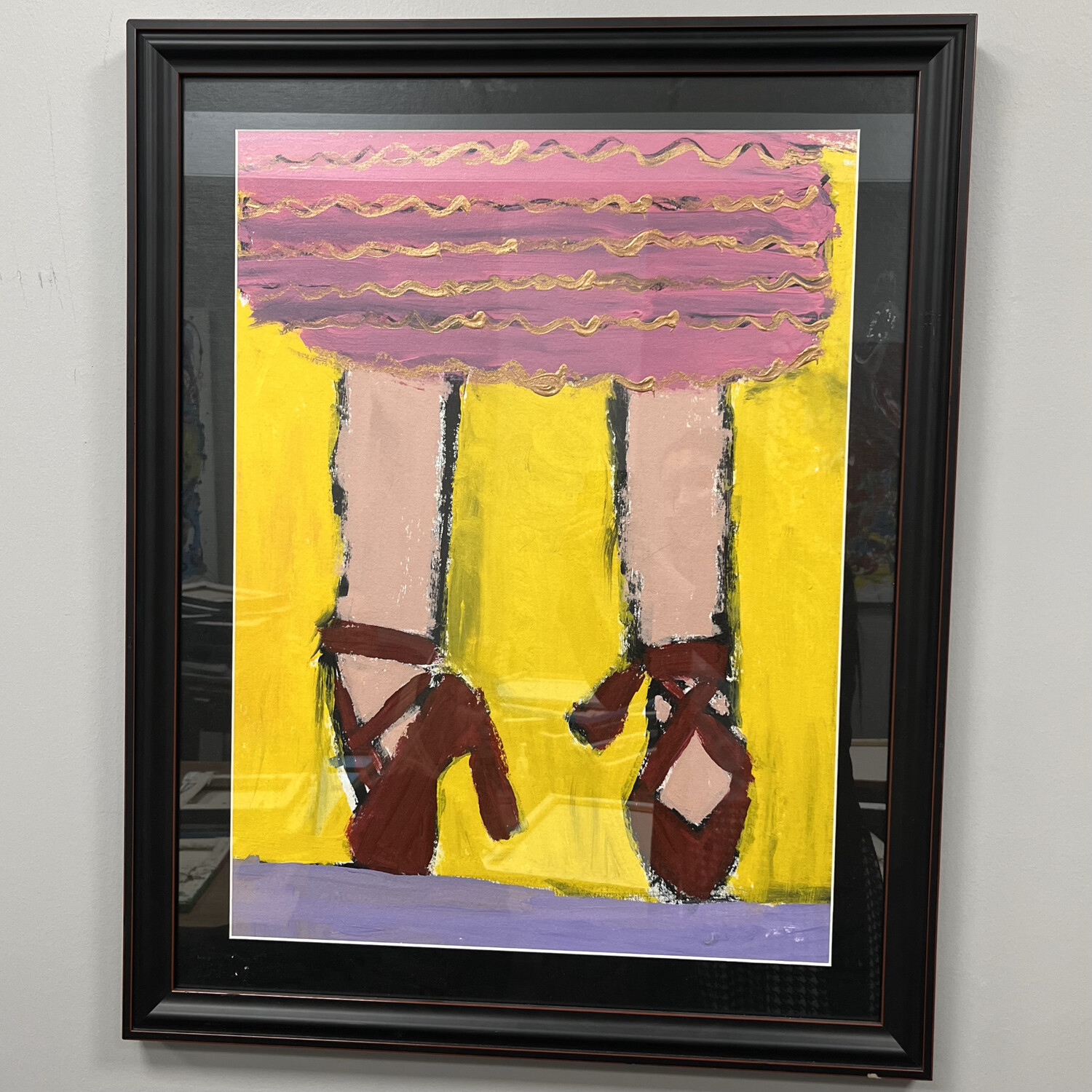 Rebecca Reed, Ballerina, Acrylic on Canvas