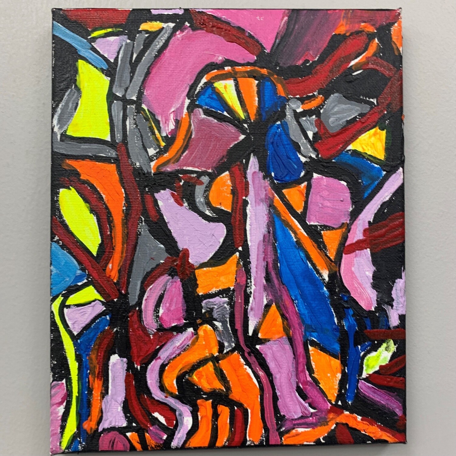Theresa Allen, Acrylic on Canvas, 8x10 &quot;Dizzy&quot;