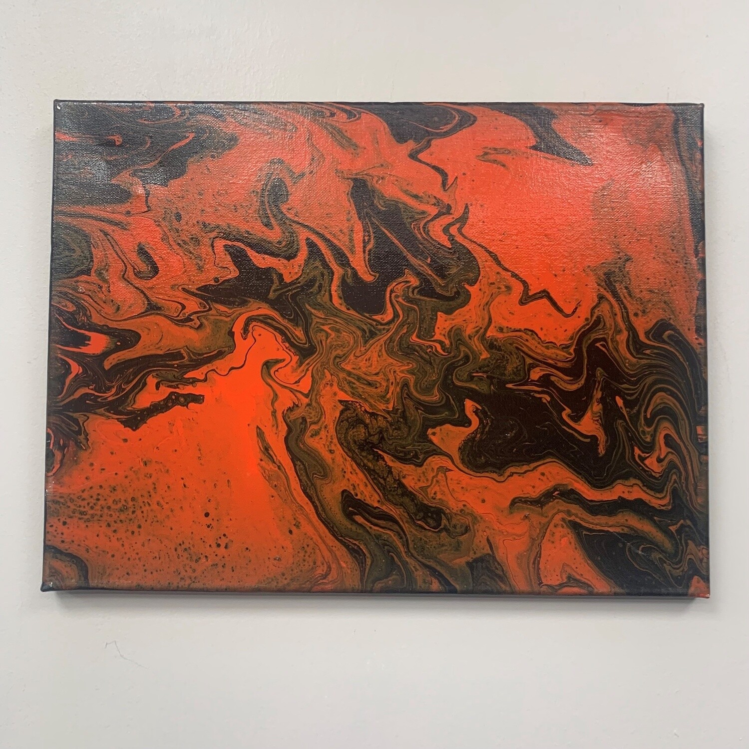 Morgan Gattermeyer, Acrylic on Canvas, &#39;Solar Flare&#39;