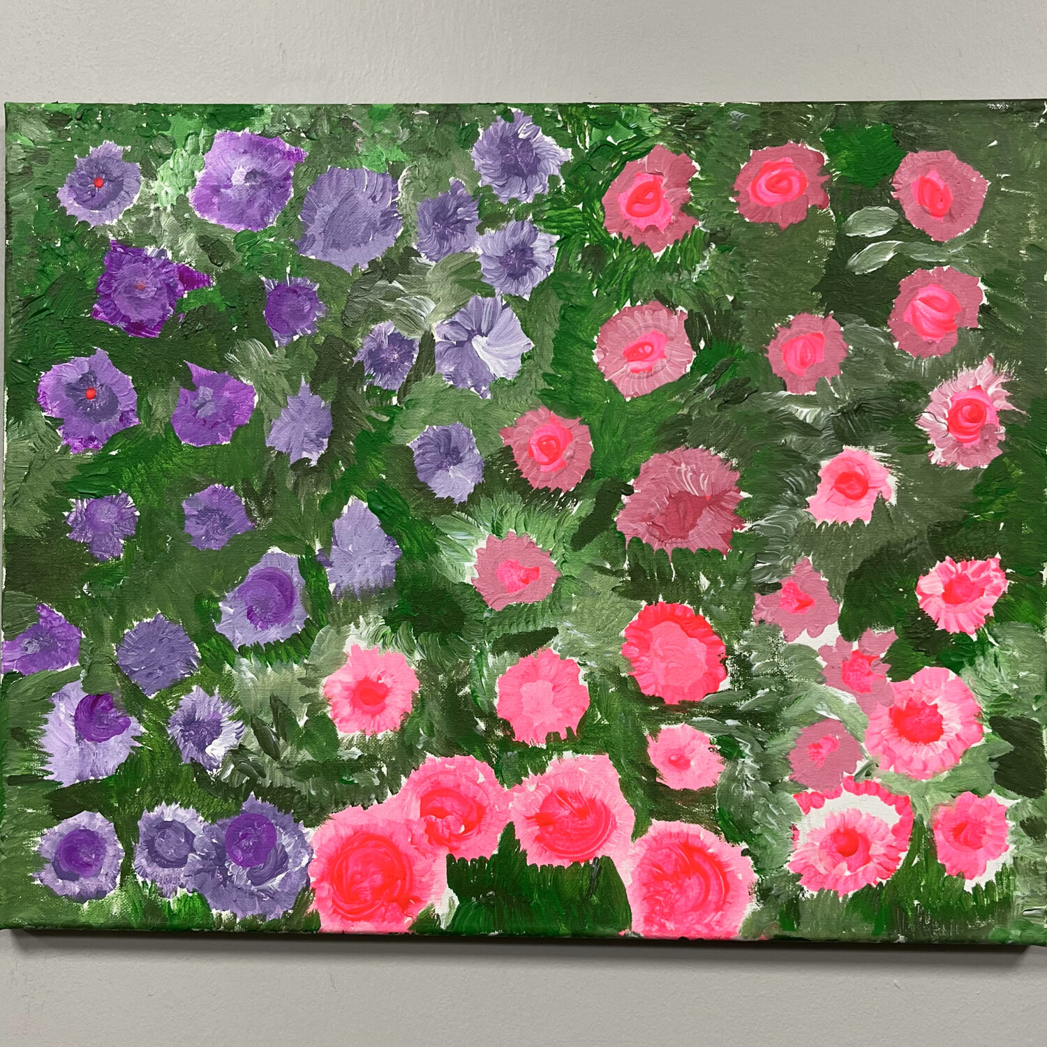Megan Hill, &#39;Pretty Petals&#39;, Acrylic on canvas