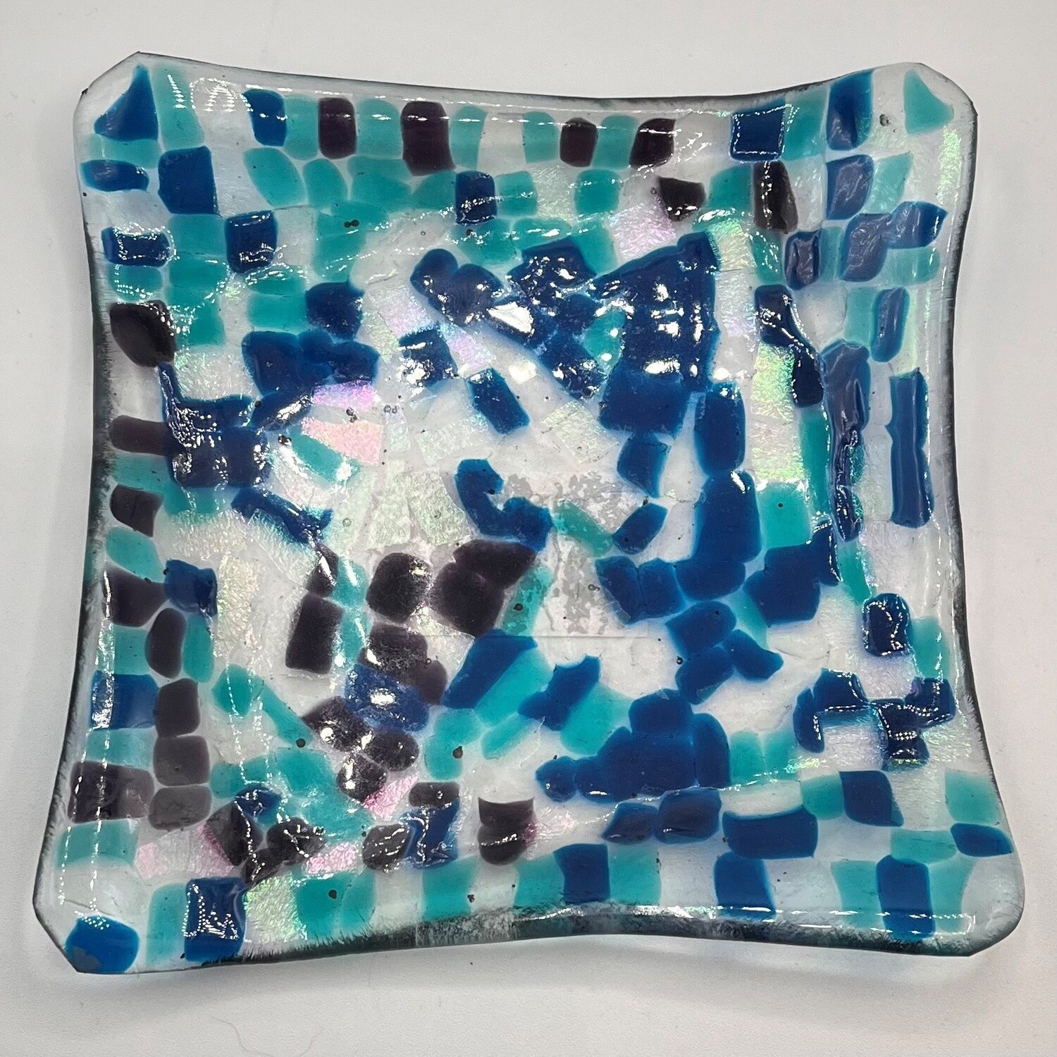 Tammy Mccammon, Cool-toned glass dish