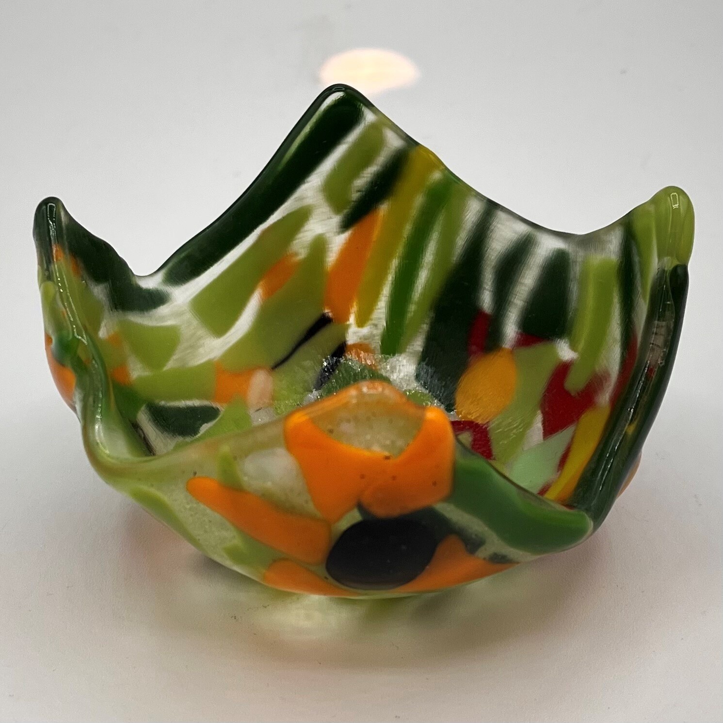 Andrea Walker, Floral glass drape