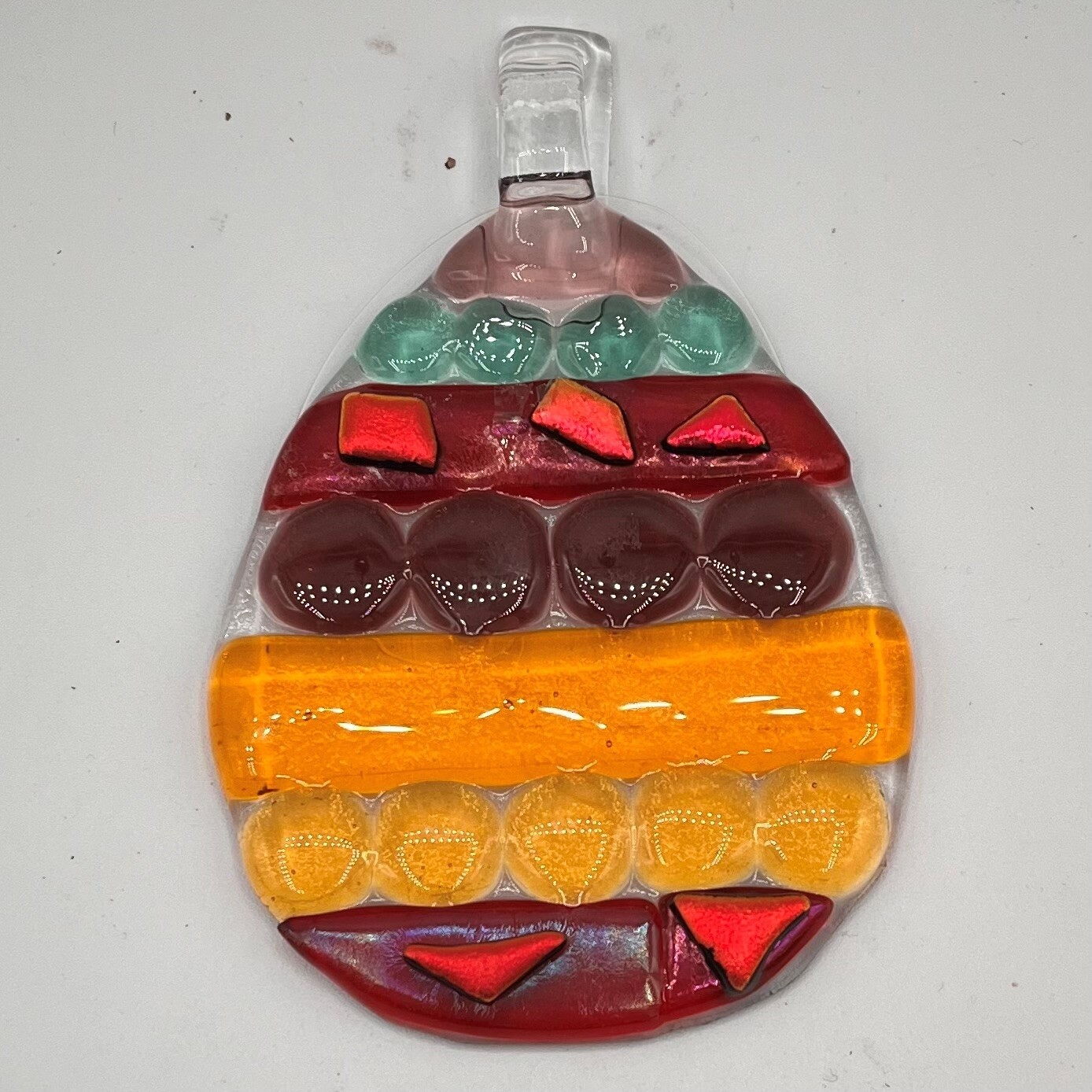 Kara Burgdorf, Sun Catcher, Colorful Egg