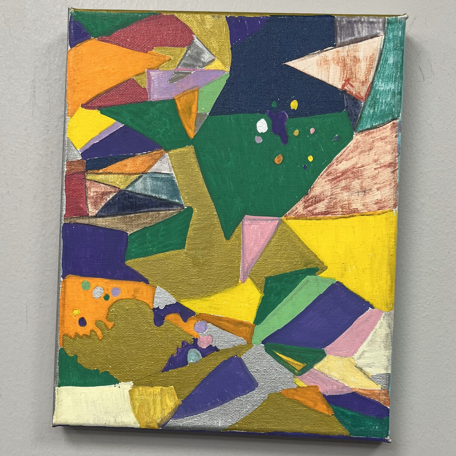 Courtney Malone, Abstracts, Acrylic on Canvas