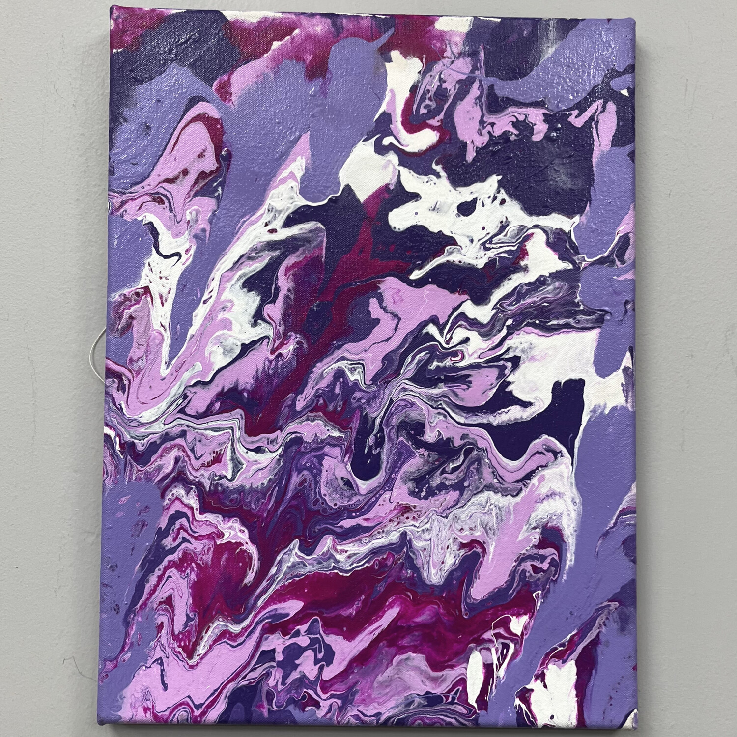Megan Hill, Acrylic on Canvas, &#39;Lavender Scents&#39;