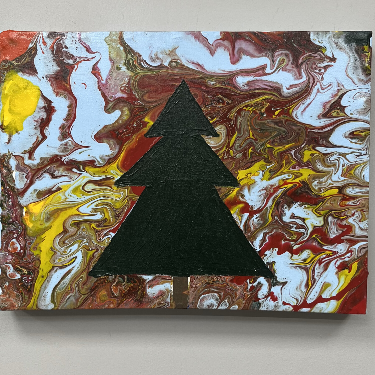 Morgan Gattermeyer, Acrylic on Canvas, &#39;Wildfire&#39;