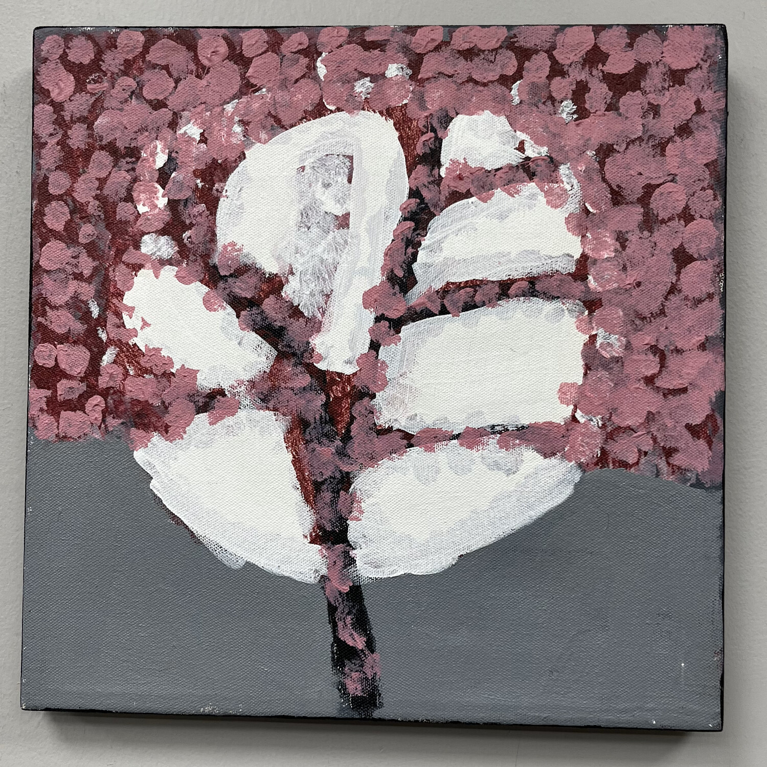 Mary Phifer, Cherry Blossom, Acrylic on Canvas