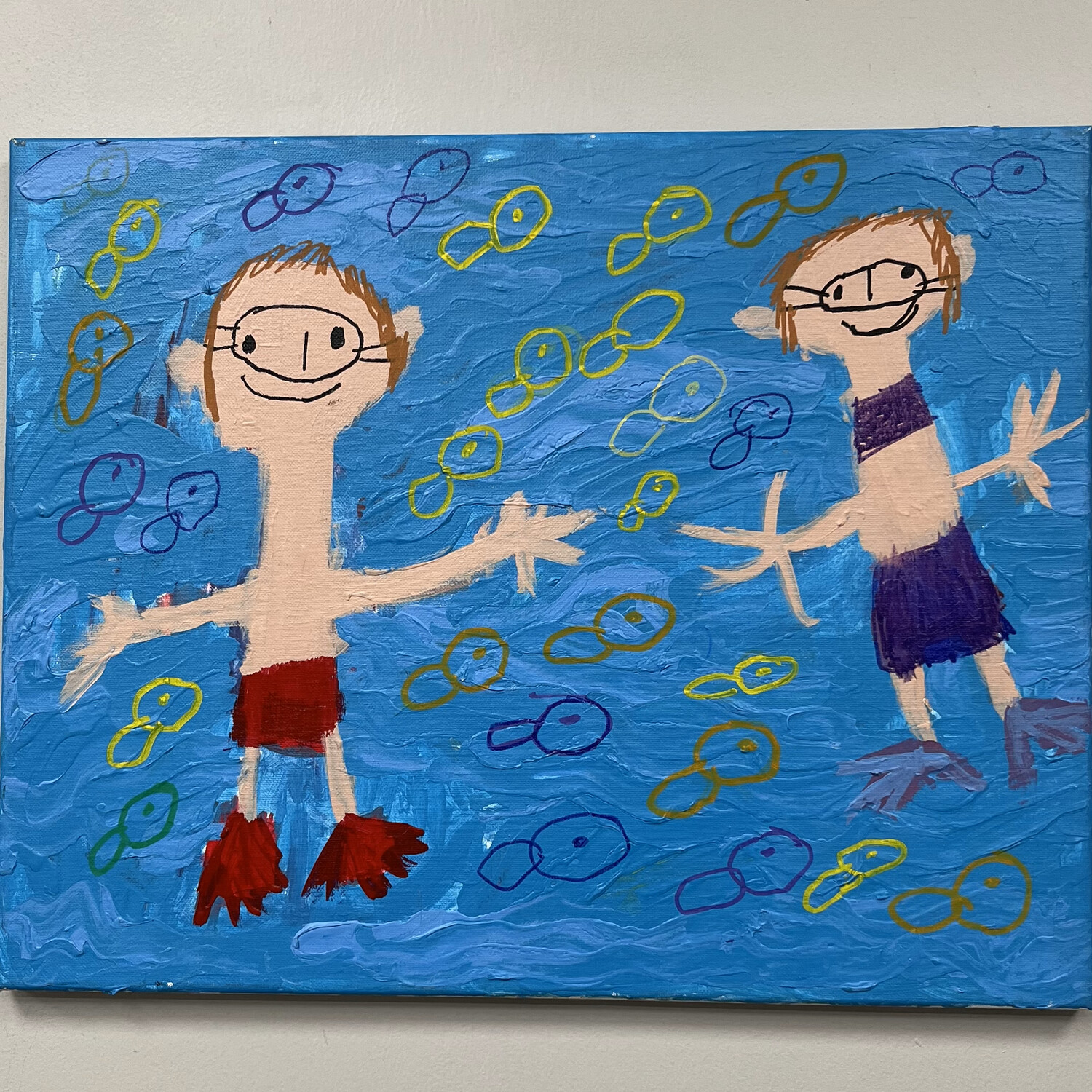 David Smyth, Into the Ocean, Acrylic on Canvas