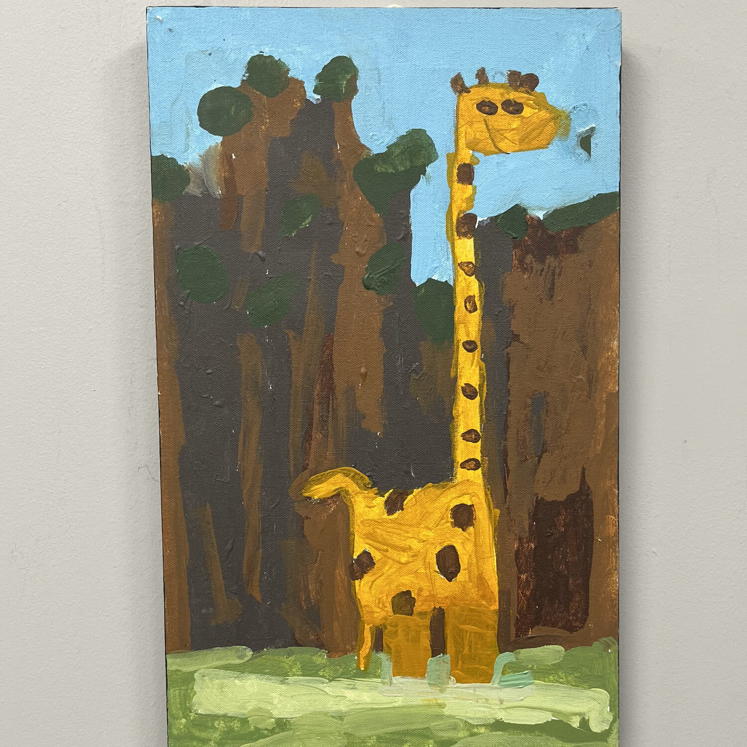 Evan Pohlman, It&#39;s a Giraffe, Acrylic on Canvas