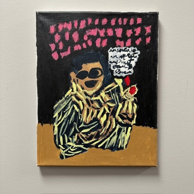 Joey Buschelman, &#39;Learn to Love&#39;, Acrylic on canvas