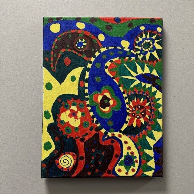 Allison Davis, Masterpiece, Acrylic on Canvas