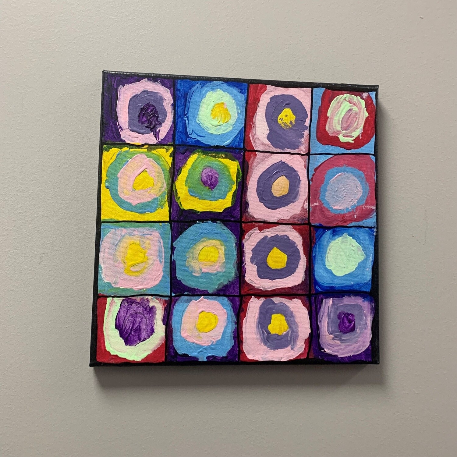 Kathryn Feldmann, &#39;Circle&#39;, Acrylic on canvas