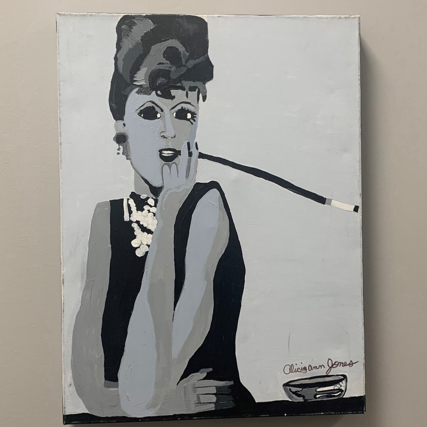 Studio, Breakfast at Tiffany&#39;s, Acrylic on Canvas