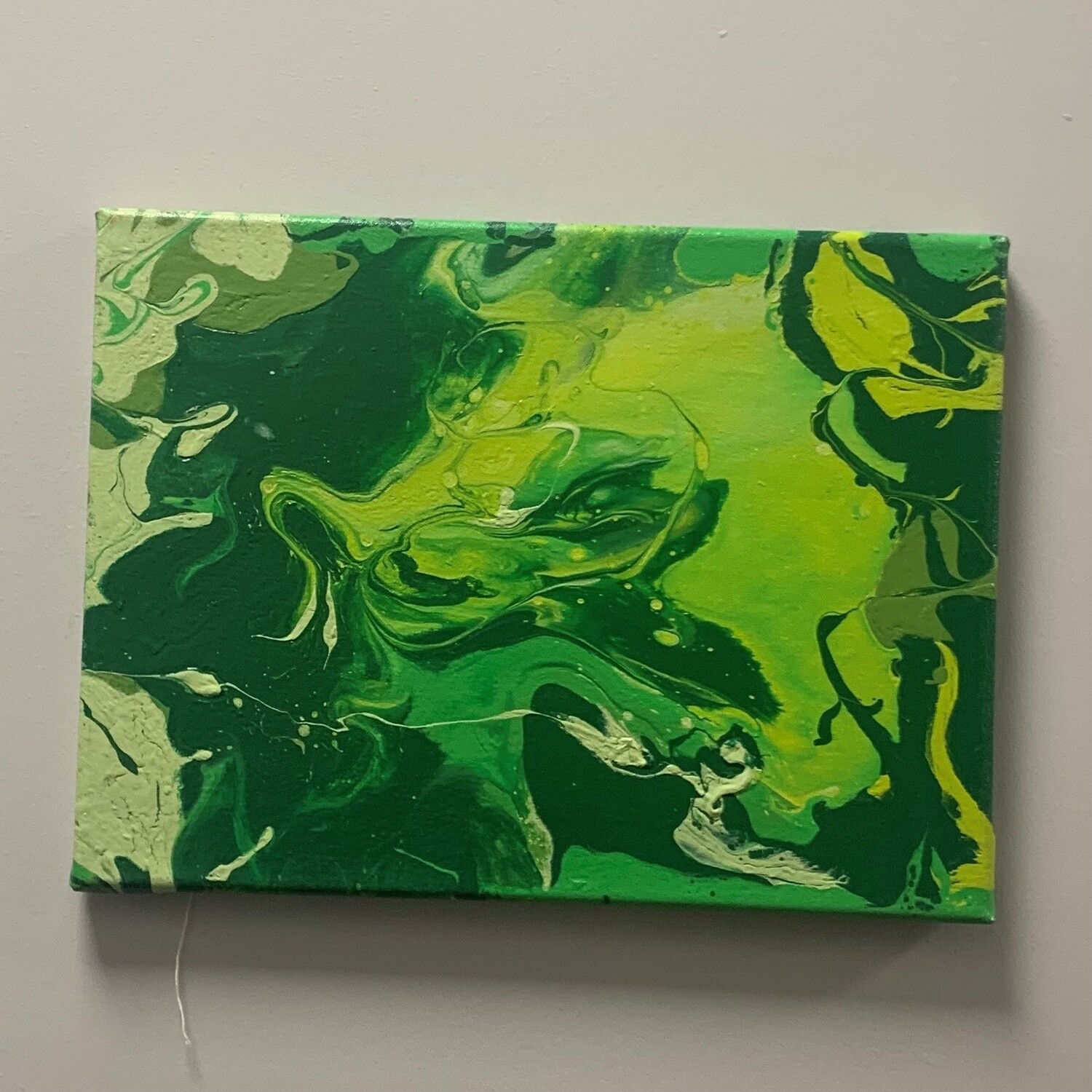 Studio, Limealicious, Acrylic on  Canvas