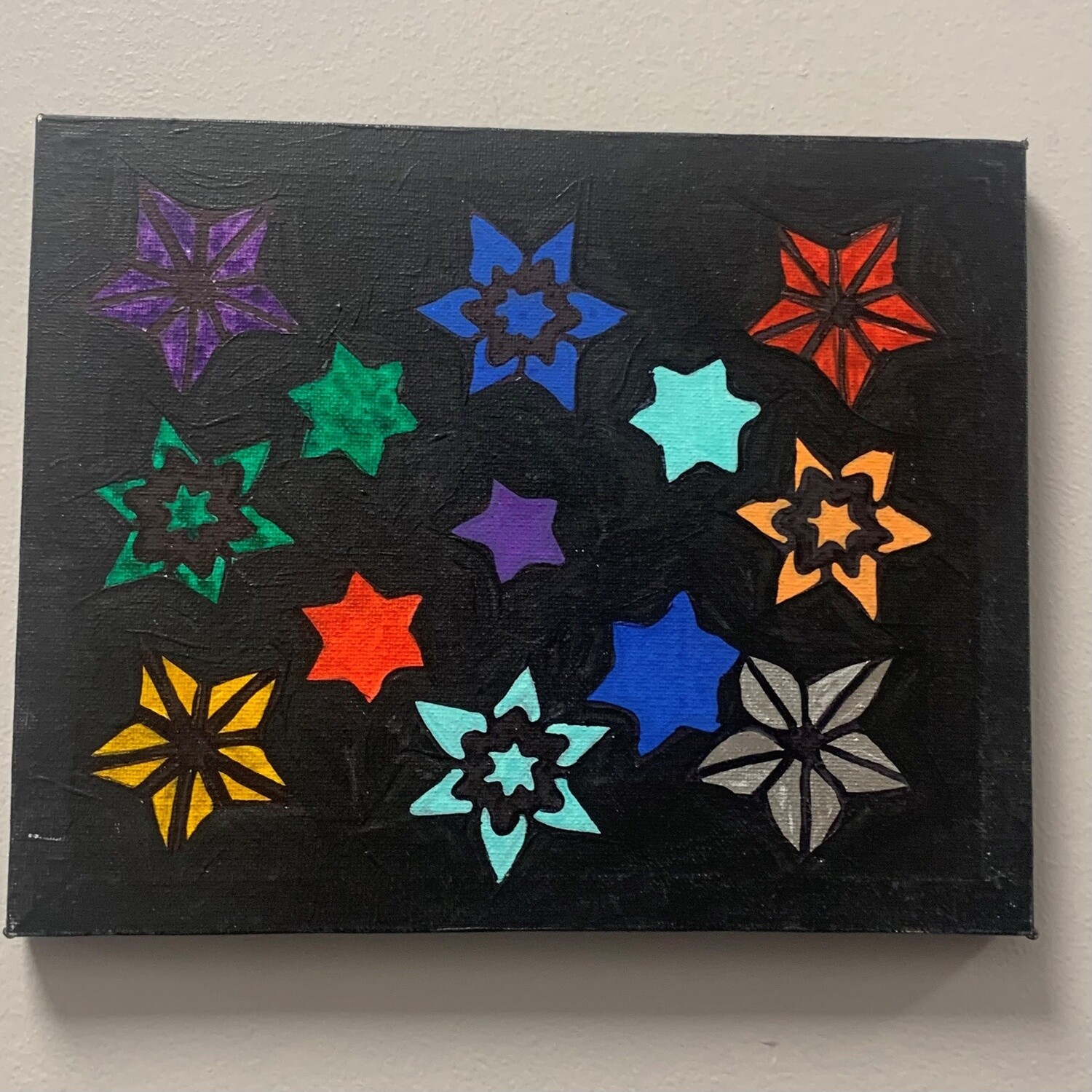 Studio, Acrylic on Canvas, Starlight