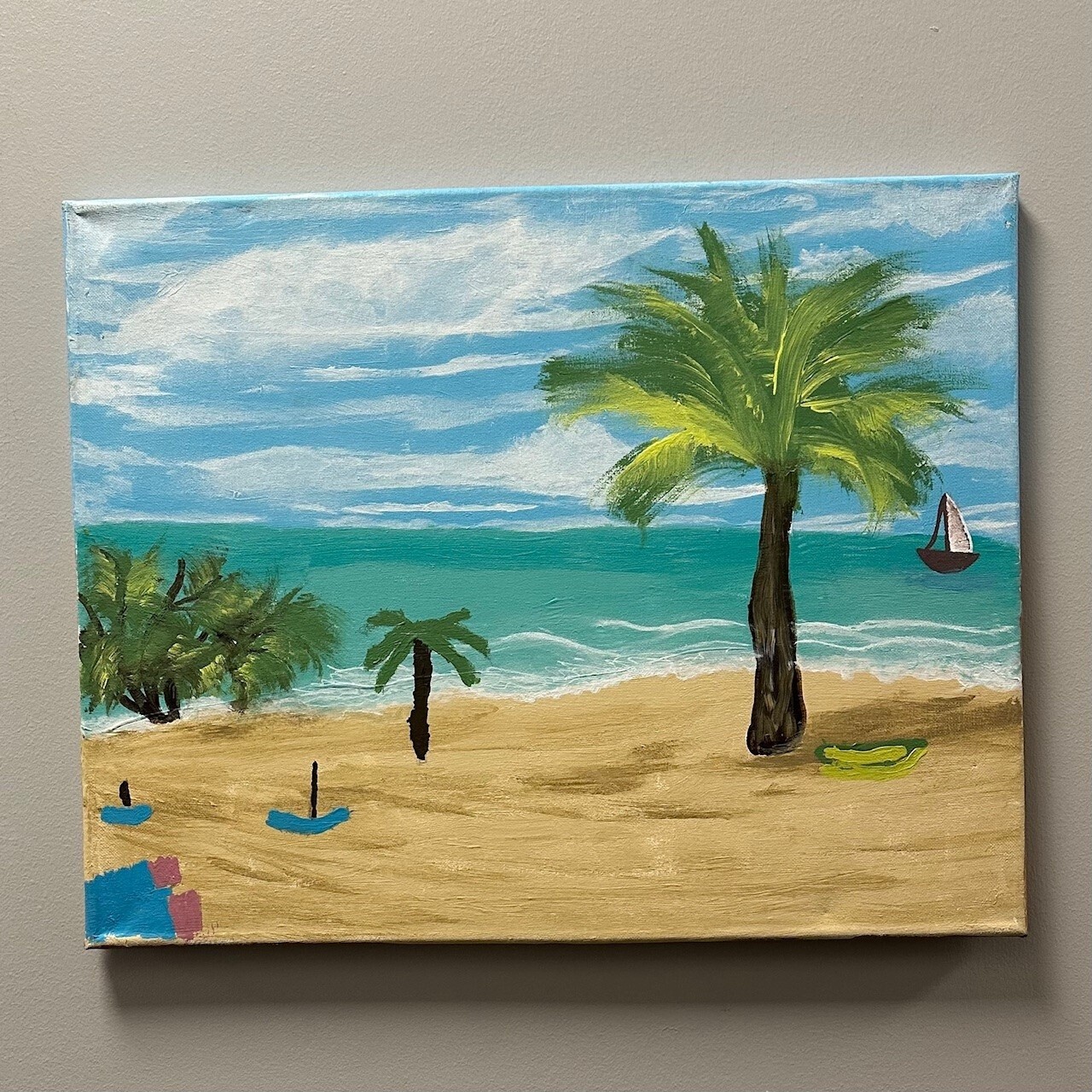 Jonathan McDowell, &#39;Sail Away Day&#39;, Acrylic on canvas