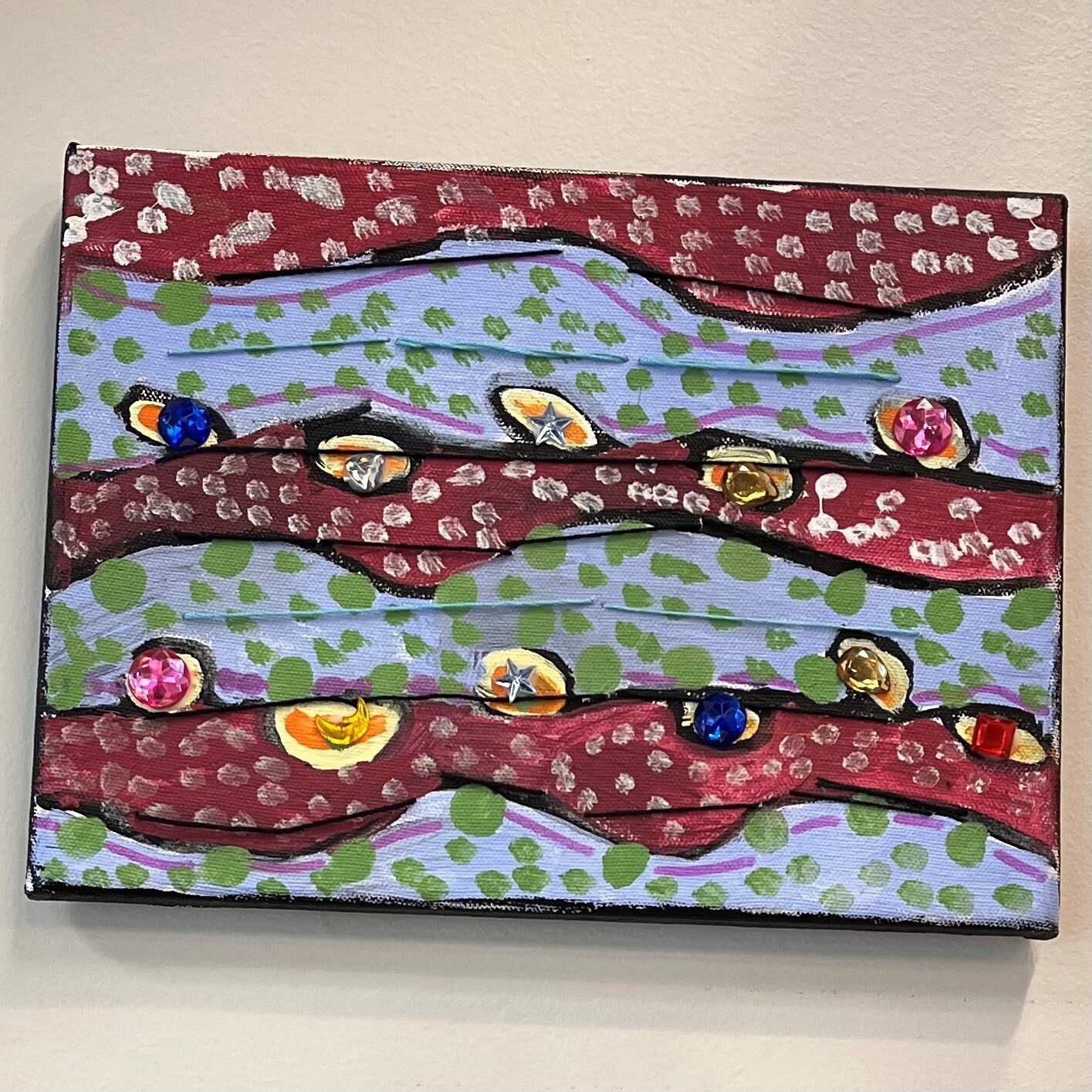 Beth Shaw, Ruby River, Painting