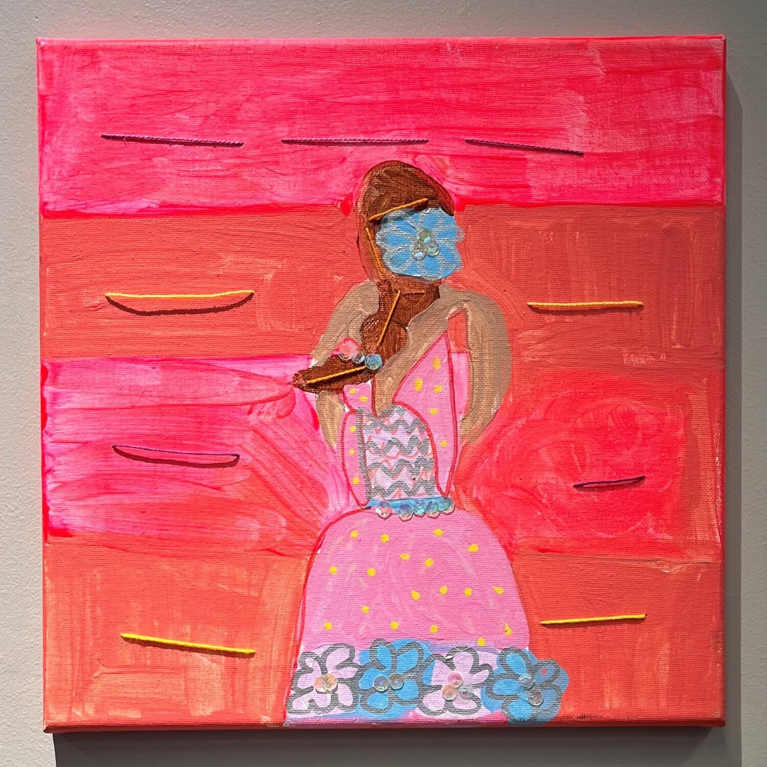 Beth Shaw, Floral Princess, Painting