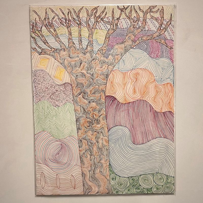 Studio, Trippy Tree, Works on paper