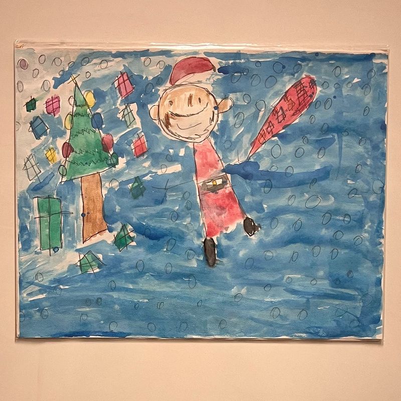 David Smyth, Santa, Works on paper