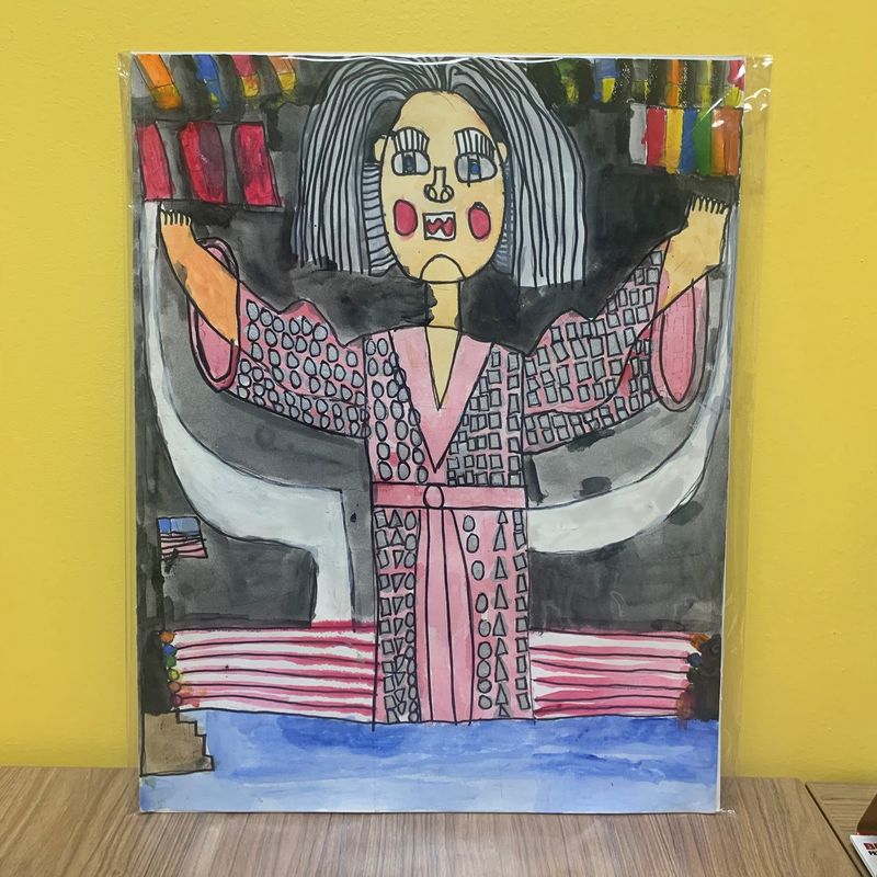 David Campbell, Ric Flair, Watercolor