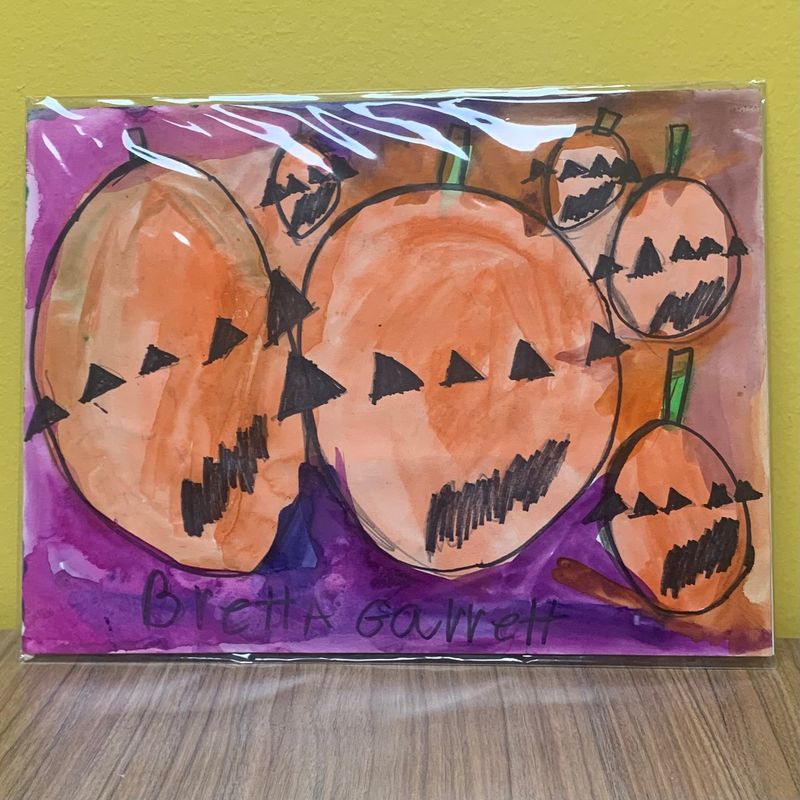 Berett Garrett, Work on Paper, The Pumpkin Council