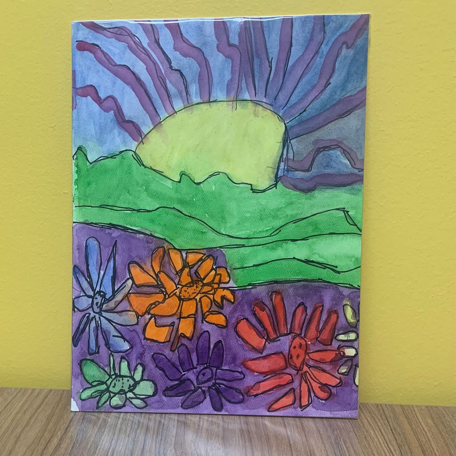 Mary Phifer, Work on Paper, Sunrise